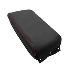 Console Lid Armrest Cover for Subaru Legacy (2015–2019) Red Stitch