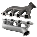 2X Turbo Exhaust Manifold for Chevy Silverado GMC Sierra 1500 (2000–2006)