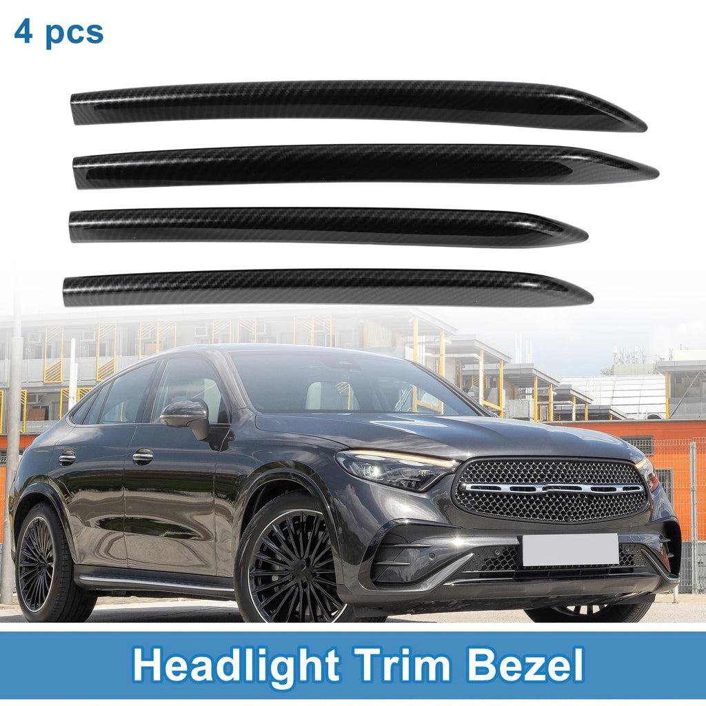 Set of 4 Headlight Trim Bezels for Mercedes-Benz GLC Class 