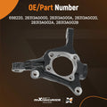 Passenger Side Knuckle for Subaru Outback (2005–2014) 698220