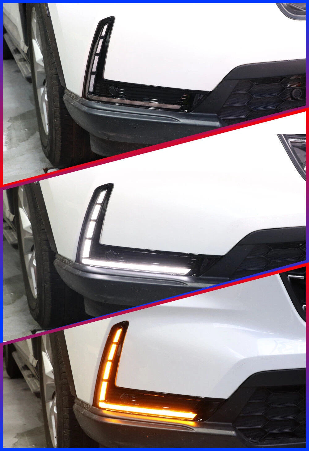 LED DRL Fog Lamp Turn Signal for Honda CR-V (2023–2024)