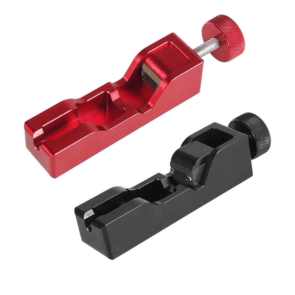 Spark Plug Gap Tool Set (10mm, 12mm, 14mm, 16mm) - Universal Matte Black/Red