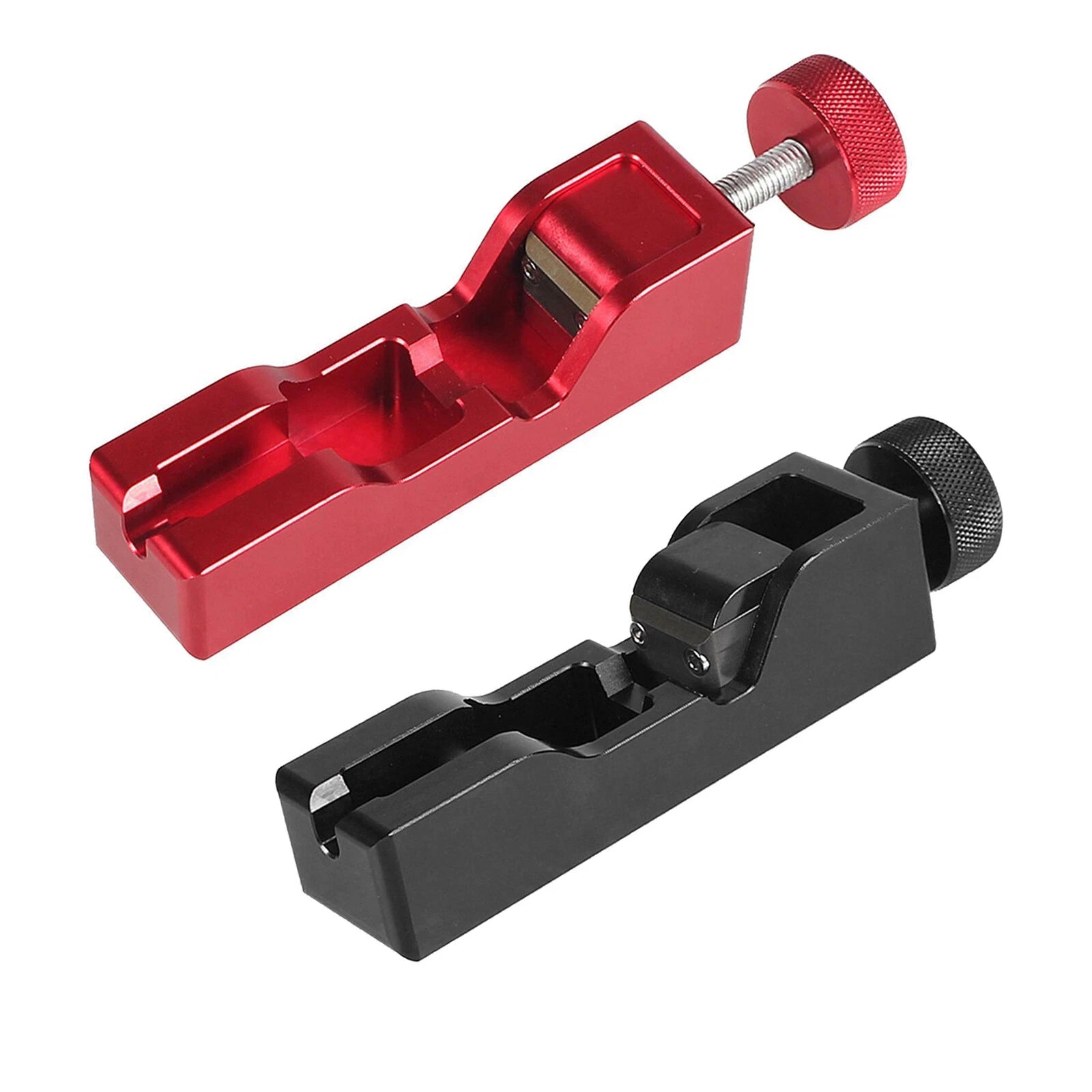 Spark Plug Gap Tool Set (10mm, 12mm, 14mm, 16mm) - Universal Matte Black/Red