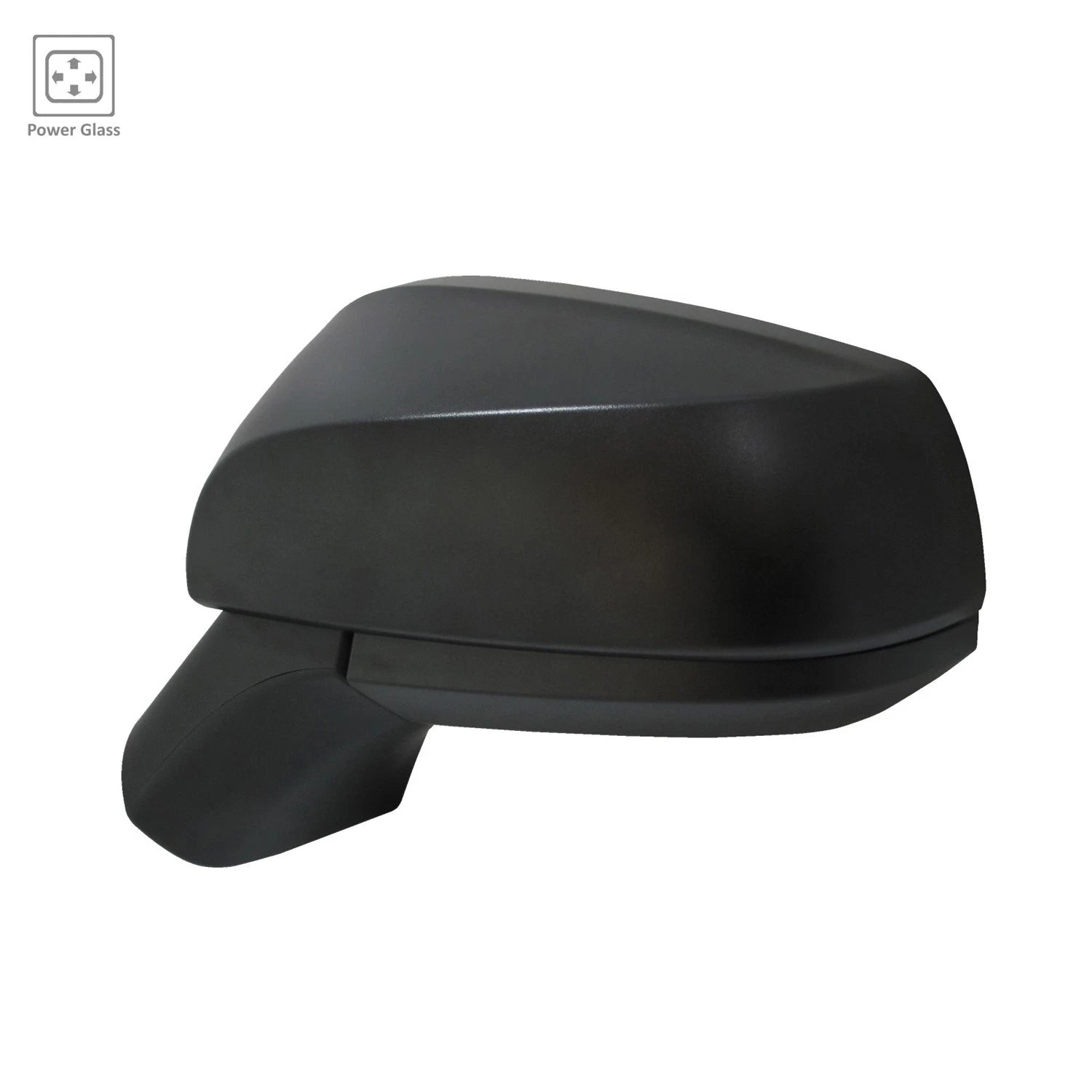Replacement Textured Driver Side Power Door Mirror For 2019-2021 Toyota RAV4