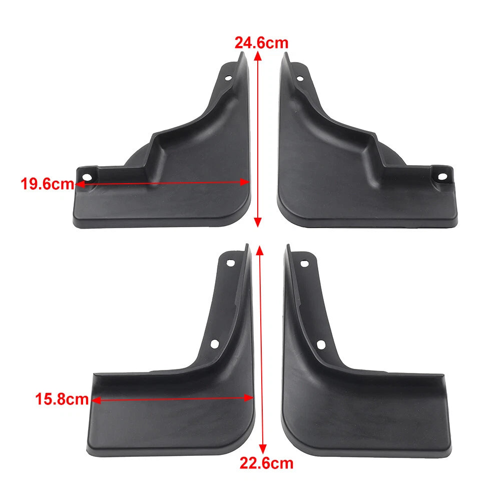 Mud Flaps Splash Guards for Hyundai Elantra Sedan (2023–2024)
