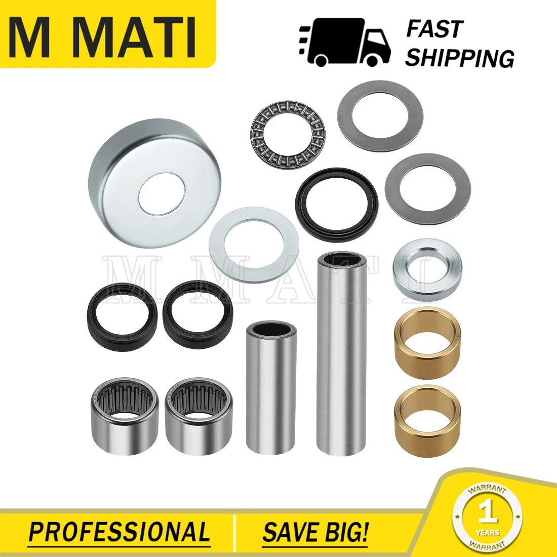 Rear Swing Arm Kit for Yamaha Raptor 660R YFM660R (2001–2005) 5LP-22110-00-00