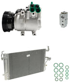 AC Compressor Kit With Condenser for Hyundai Tiburon 2.7L (2006–2008)