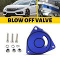 Vortex Blow Off Valve Plate Spacer for Honda Civic (2015–2021) - T6061, Blue