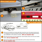Rear View Camera for SEAT Altea XL (2006–2015)