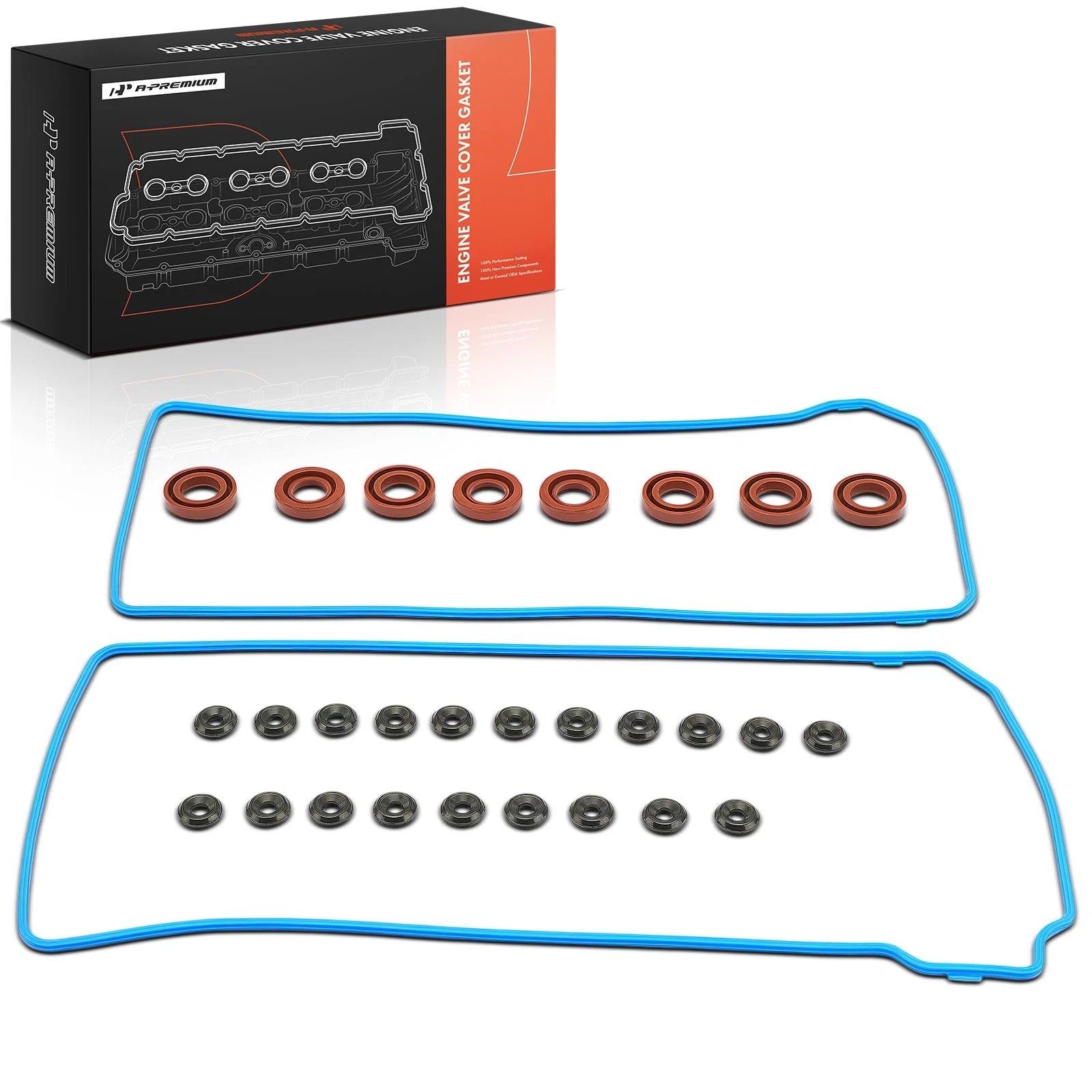 Engine Valve Cover Gasket Set for Ford Mustang Lincoln Navigator 