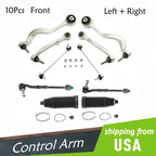 10X Front Suspension Steering Kit Boot for BMW E60 (2001-2010)