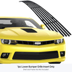 Stainless Steel Black Billet Grille Insert for Chevy Camaro SS (2014-2015)