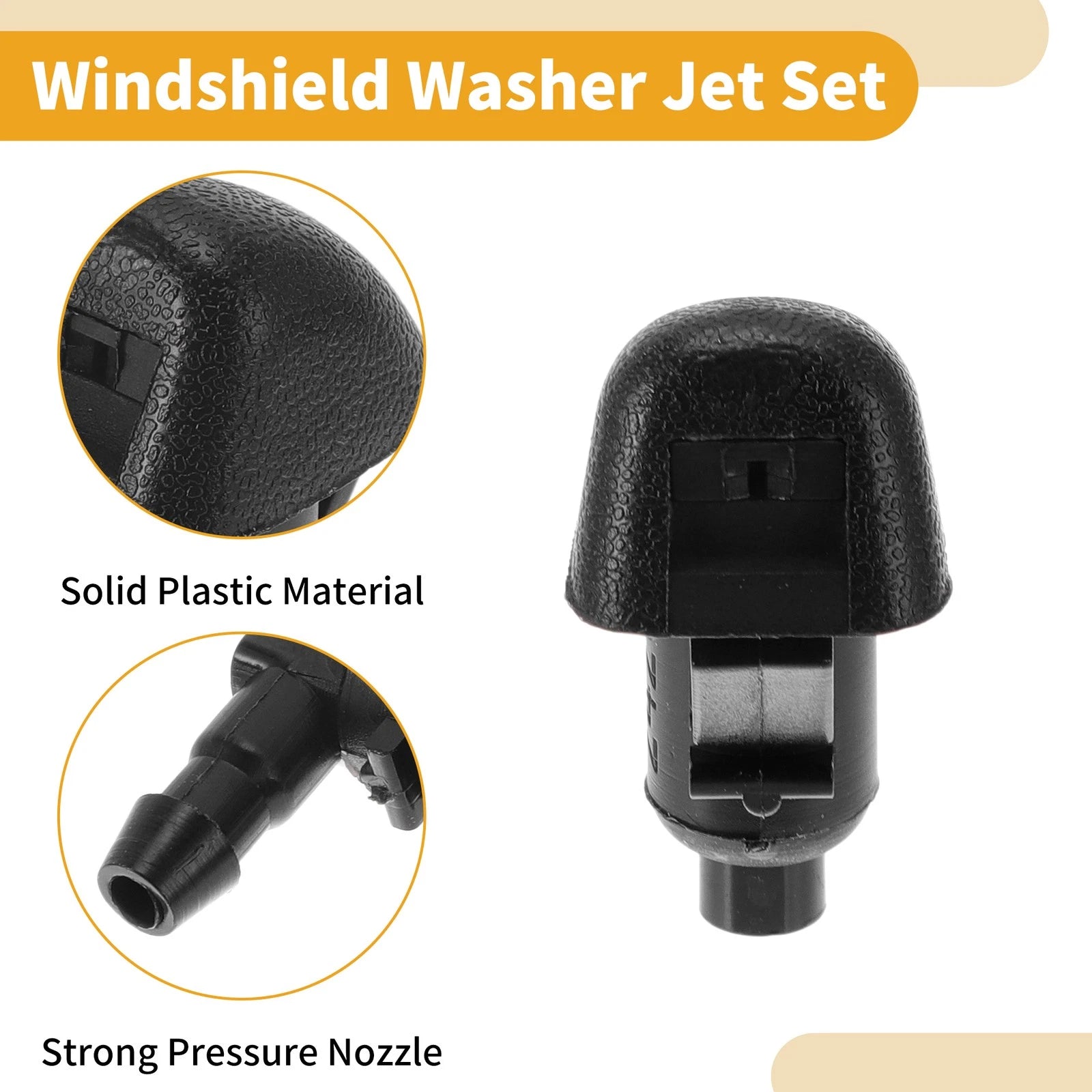 Windshield Washer Nozzle Kit for Honda Pilot (2009–2014) No. 76810SZAA01ZA