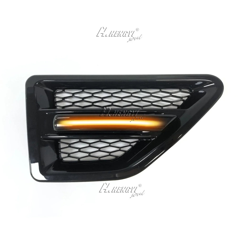 Dynamic Side Marker Light + Black Air Vent Cover for Freelander 2 (2006–2016)