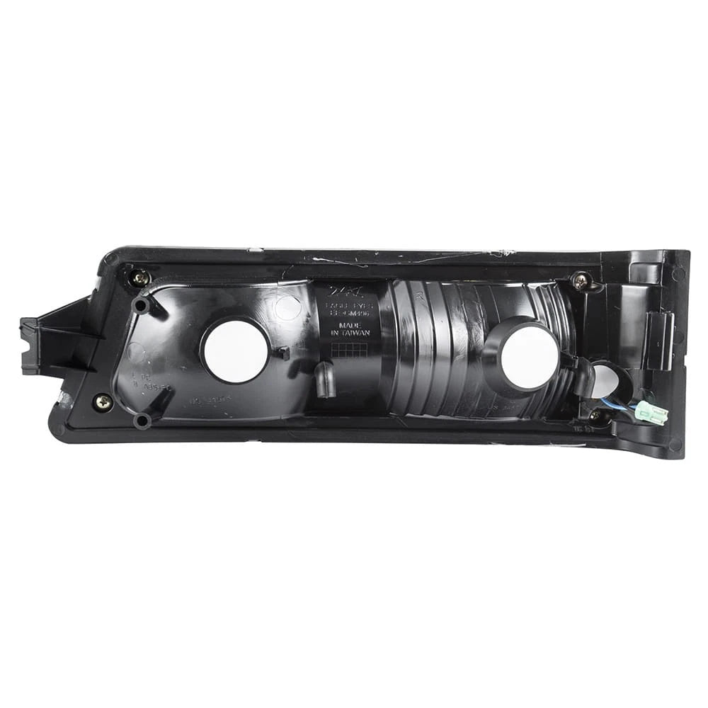 Parking Light Black Clear Lens w Amber Reflector for 2003-2006 Chevy Avalanche 1500