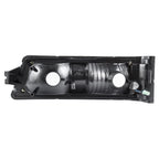 Parking Light Black Clear Lens w Amber Reflector for 2003-2006 Chevy Avalanche 1500