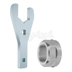 Rear Axle Nut Wrench Tool 46mm & Lock & Nut Kit for Yamaha Raptor (125–350)