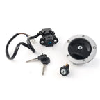 Fuel Gas Cap Ignition Switch Seat Lock Set for Kawasaki Vulcan S 650 (14-22)