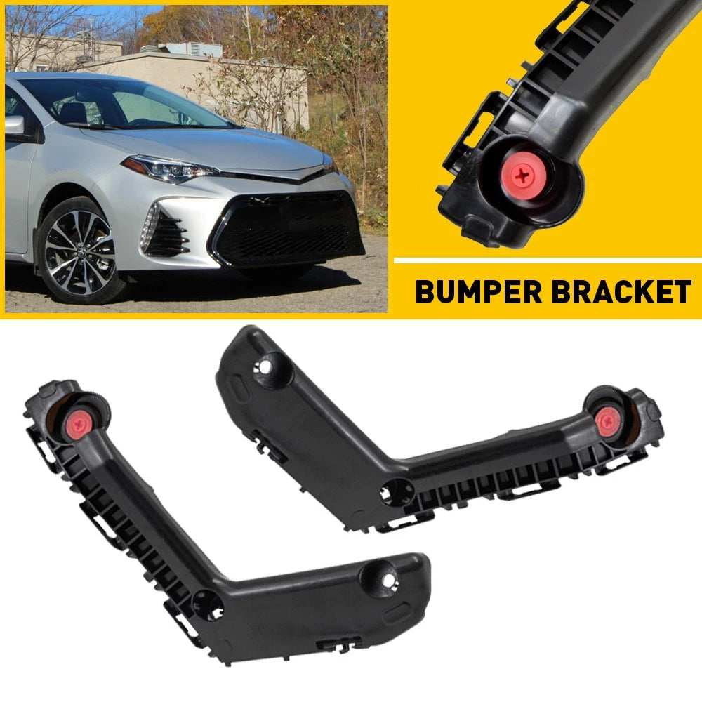 Front Bumper Side Bracket Pair for Toyota Corolla (2017–2019)