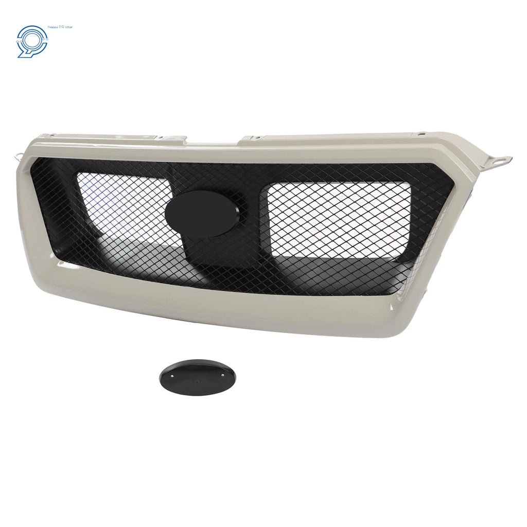 Front Bumper Upper Grille for Subaru Impreza Crosstrek (2012-2017) White
