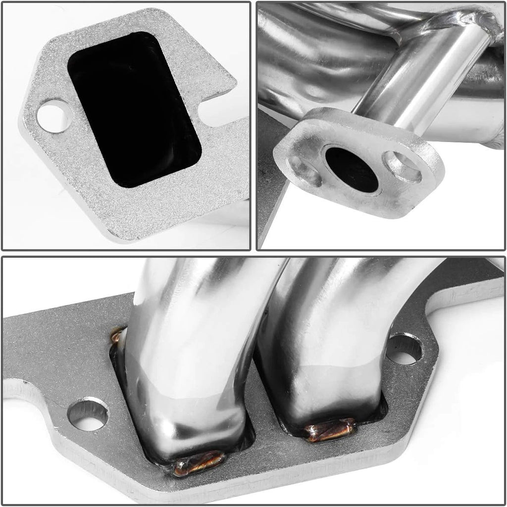 Stainless Shorty Exhaust Manifold Header for Dodge Dakota Ram V8 (1992–1995)