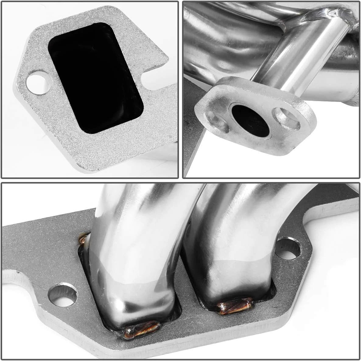 Stainless Shorty Exhaust Manifold Header for Dodge Dakota Ram V8 (1992–1995)