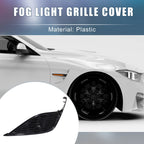 Fog Light Grille Cover Trim for Toyota Camry SE XSE (2018–2023) Black