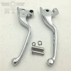 Chrome Brake Clutch Hand Levers for Harley Touring Trike FLHR FLHRC (2009–2023)