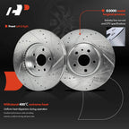 Front Drilled Brake Rotors for Chevrolet Trax Buick Encore (2013–2020)