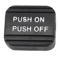 Front Placement Rubber Brake Pedal Cover for Honda CR-V