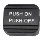 Front Placement Rubber Brake Pedal Cover for Honda CR-V