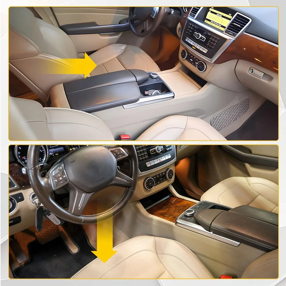Bottom Seat Cover for Mercedes ML250 ML350 ML450 (2012–2015) Tan Leather