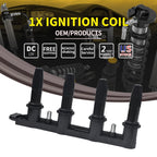 1X Ignition Coil OEM UF620 for Chevrolet Cruze Sonic Aveo5 (2011–2016)