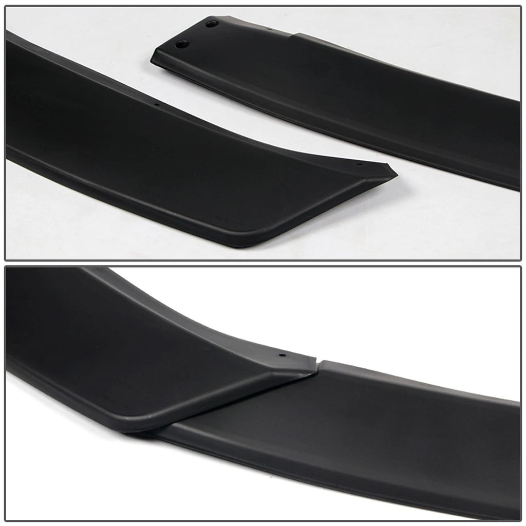 3Pcs Front Bumper Lip Splitter Diffuser for Mazda6 (2019–2021) Matte Black