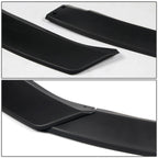 3Pcs Front Bumper Lip Splitter Diffuser for Mazda6 (2019–2021) Matte Black