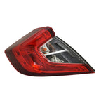 Replacement Driver Side Outer Tail Light Assembly for 2016-2021 Honda Civic
