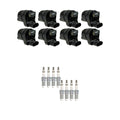Set of 8 NGK Ignition Coils & RutheniumHX Spark Plugs for Silverado Sierra Tahoe