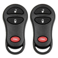 2 x Key Fob Remote Case Shell Replacement for Dodge (2001-2005)