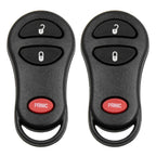 2 x Key Fob Remote Case Shell Replacement for Dodge (2001-2005)