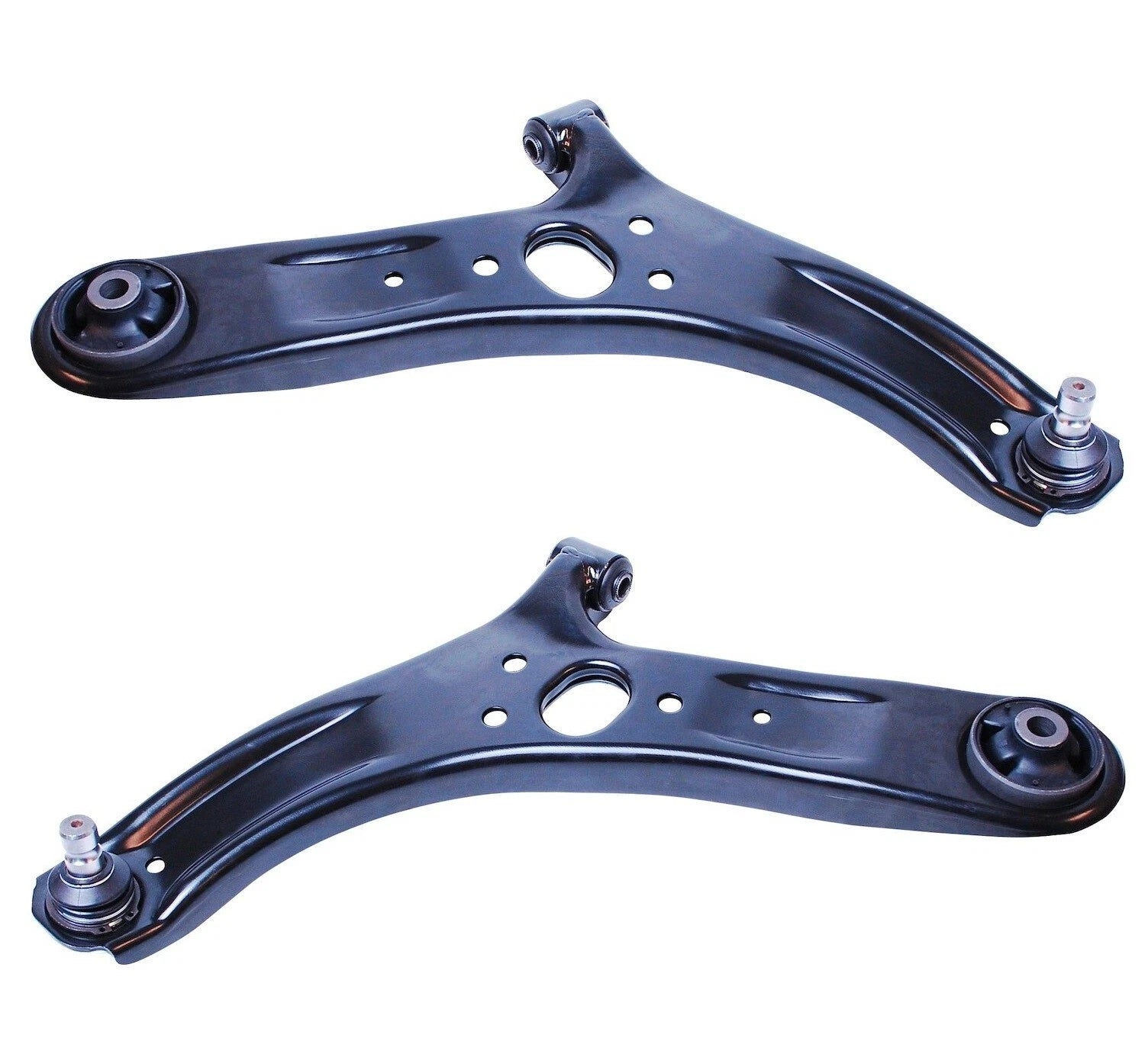 Set of 2 Front Lower Control Arms & Ball Joints for Kia Rio (2012–2014)