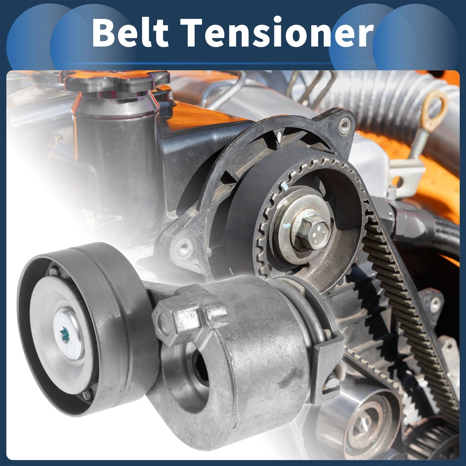 Belt Tensioner for Mitsubishi Space (1998–2006) No.MW30638573 Metal