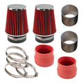 Red Cold Air Intake Kit for Mercedes-Benz C300 C350 (2008–2012)