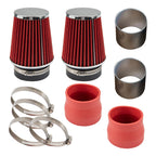 Red Cold Air Intake Kit for Mercedes-Benz C300 C350 (2008–2012)
