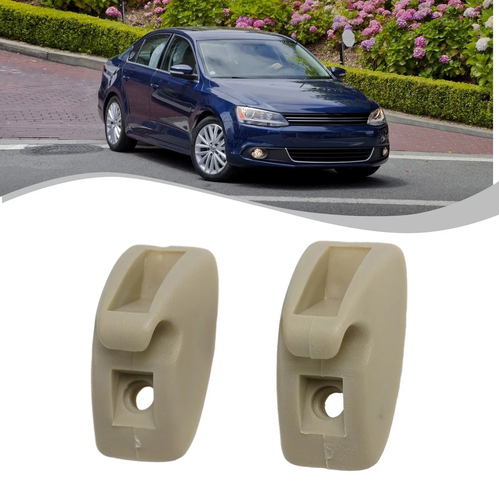 Sun Visor Clips for MK1 Beige