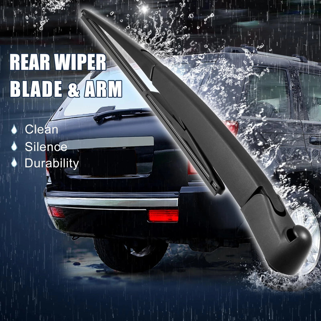 Set of 2 Rear Windshield Wiper Blade Arms for Mercedes-Benz A-Class (2005–2012)