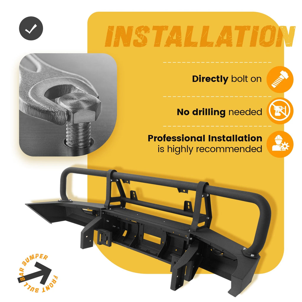 Front Bull Bar Bumper for Nissan Titan Armada (2004–2011)