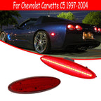 2X LED Side Marker Light for Chevrolet Corvette C5 (1997–2004) Red Lens