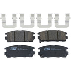 Rear Brake Kit 303mm Rotors & TRW Pro Ceramic Pads for Chevy Equinox GMC Terrain (2010–2017)