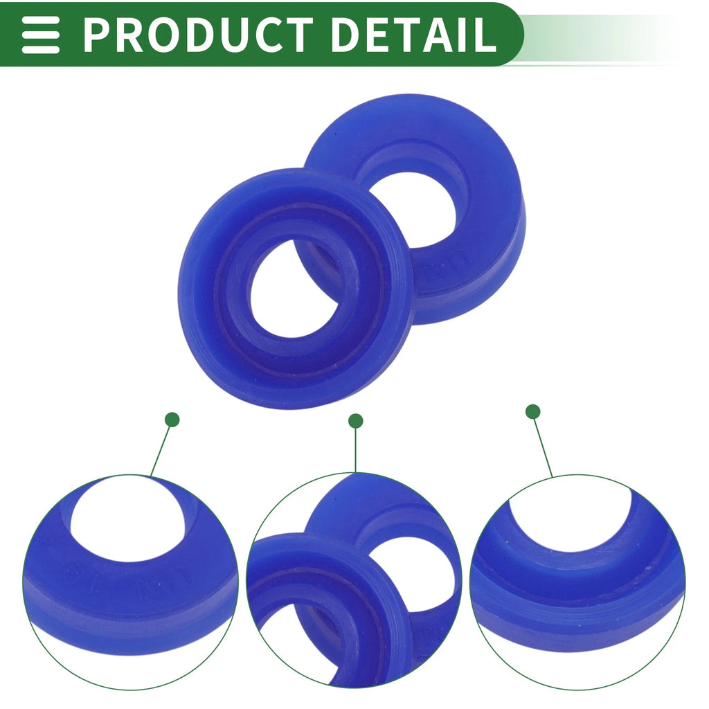 Set of 10 Oil Seal Rotary Shaft Seal 10x20x6mm High Pressure TPU