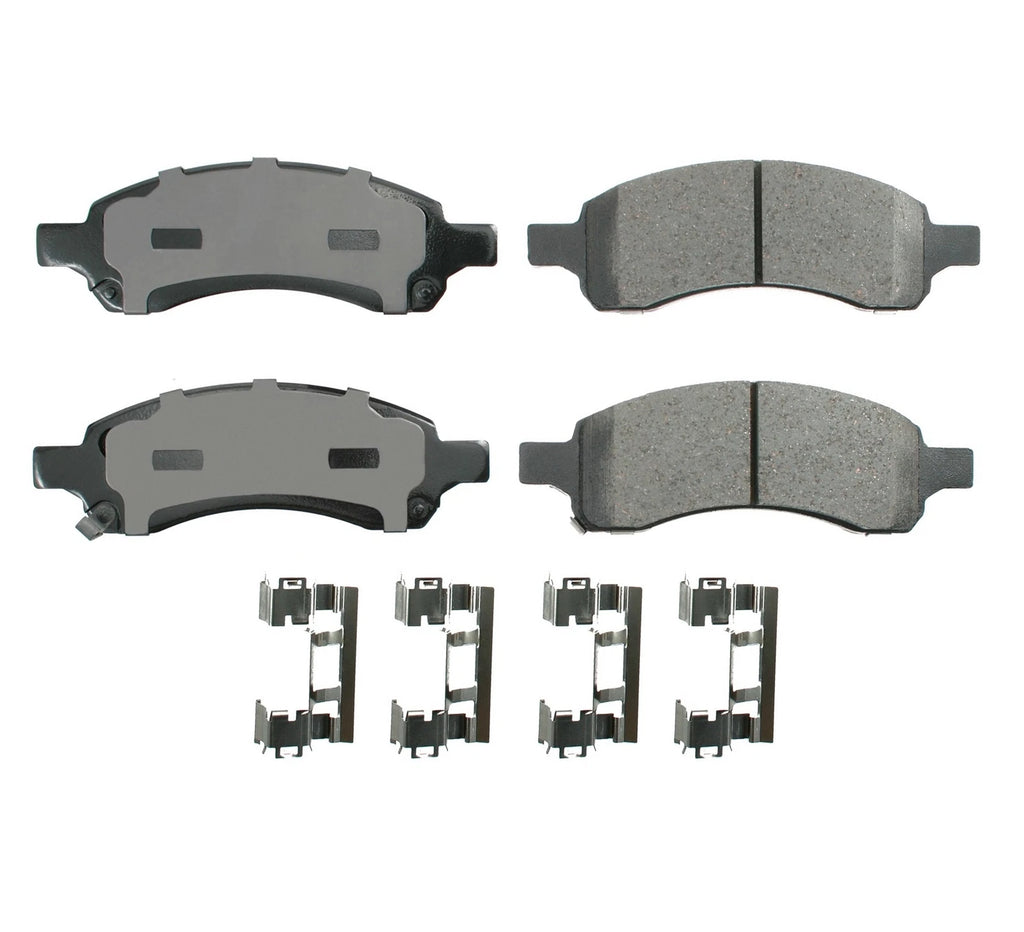 Front Brake Kit 325mm Rotors & Akebono ProACT Pads for Buick Chevy GMC Saab